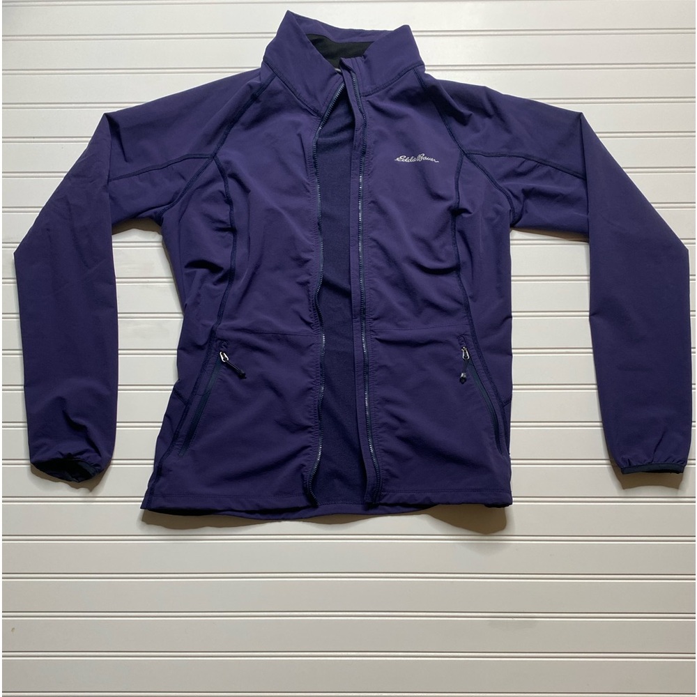 Eddie Bauer purple zip-up